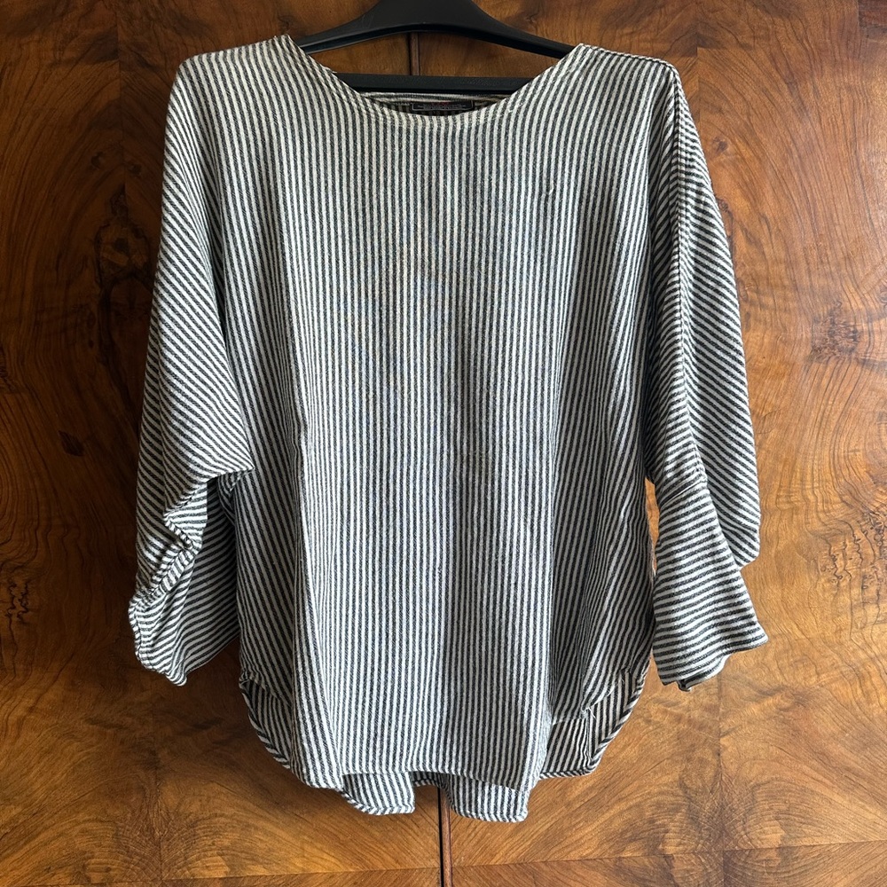 Striped Linen Blouse